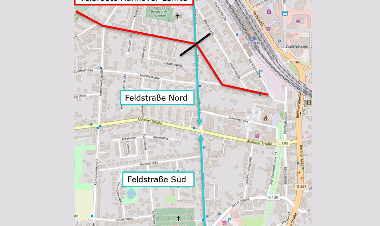 Stadt Lehrte plant Fahrradstraßen und lädt zum Dialog ein