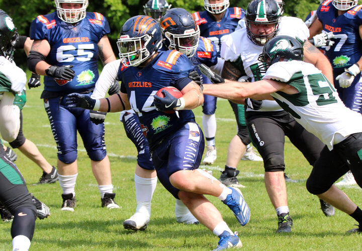Hannover Grizzlies sichern sich zweiten Heimsieg gegen die Hamburg Swans
