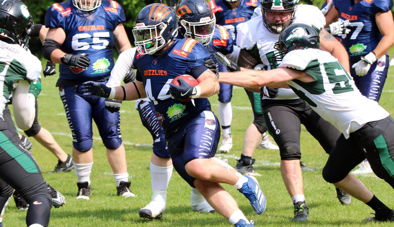 Hannover Grizzlies sichern sich zweiten Heimsieg gegen die Hamburg Swans