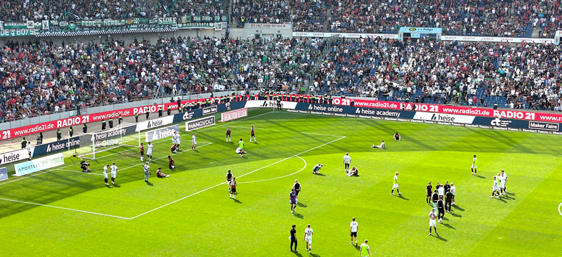 Spielbericht Hannover 96 gegen Preußen Münster – es geht um die Wurst des Aufstiegs
