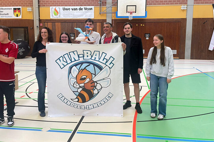 Hannover-Immensen überzeugt beim Kin-Ball-Spieltag in Süchteln