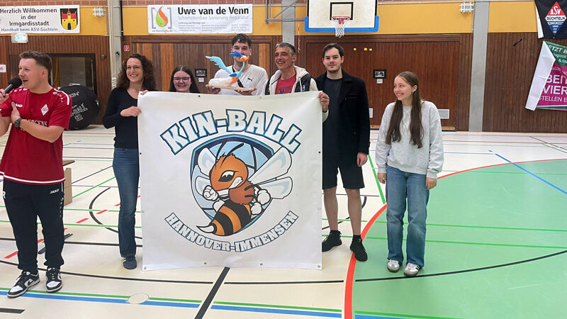 Hannover-Immensen überzeugt beim Kin-Ball-Spieltag in Süchteln