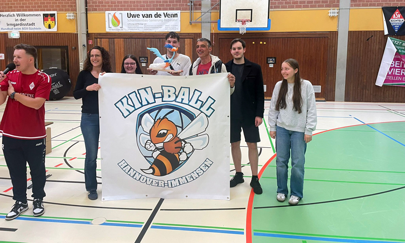 Hannover-Immensen überzeugt beim Kin-Ball-Spieltag in Süchteln