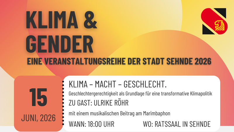 Veranstaltungsreihe Klima & Gender in Sehnde