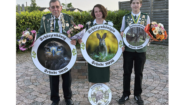 Glückwunsch an die Sehnder Majestäten 2026