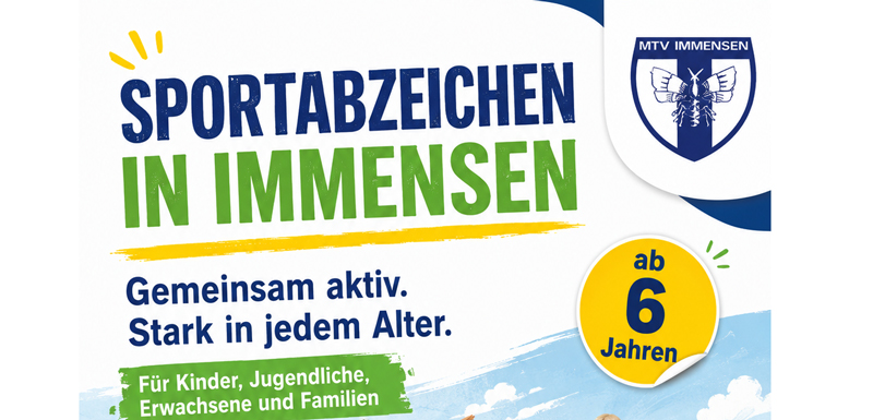 Sportabzeichen in Immensen: Keine Ausreden mehr