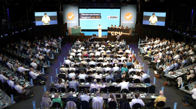 CDU-Landesparteitag will mehr Zutrauen und Vertrauen in Niedersachsens Kommunen