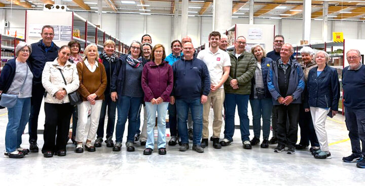 Sehnder Tafelteam besucht Picnic Online-Supermarkt in Sehnde