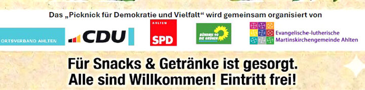 Miteinander für Ahlten: Picknick für Demokratie und Vielfalt