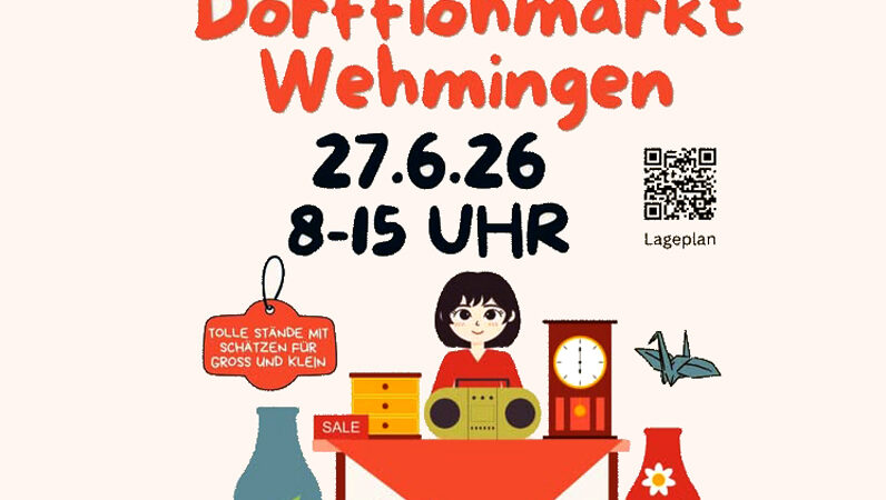 Dorfflohmarkt in Wehmingen am Sonnabend
