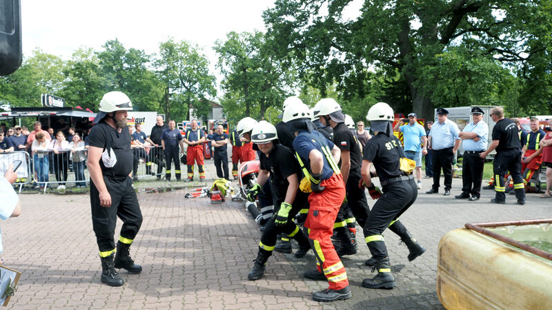 150 Jahre Lehrter Feuerwehr: Wettkampf auf dem Schützenplatz