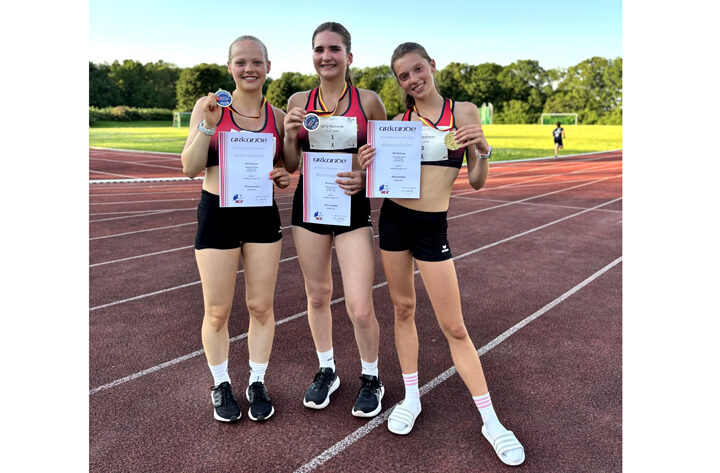 3×800 Meter Kreismeisterschaften: Gold für Staffel des MTV Rethmar