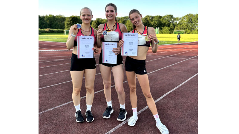 3×800 Meter Kreismeisterschaften: Gold für Staffel des MTV Rethmar
