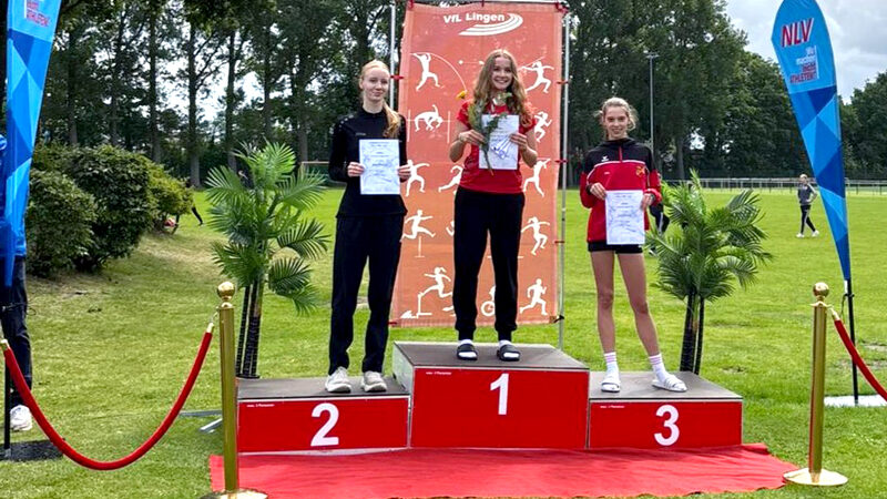 Landesmeisterschaften 3.000 Meter in Lingen: Wimpernschlag fehlt Lisa zu Platz 2
