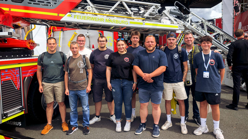 Zusammenkünfte und Austausch neben dem INTERSCHUTZ-Besuch in einigen Sehnder Ortswehren