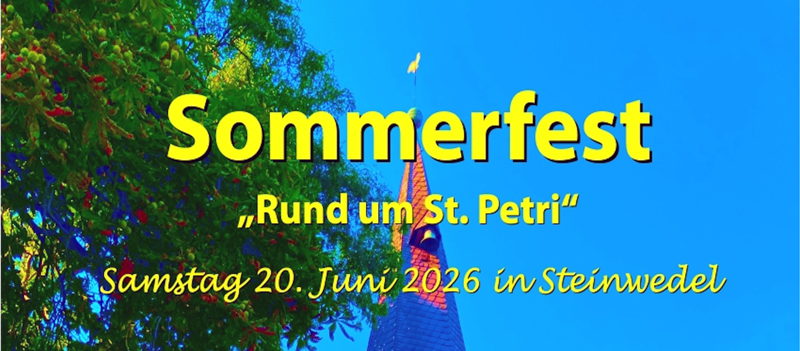Rund um St. Petri: feiern in Steinwedel