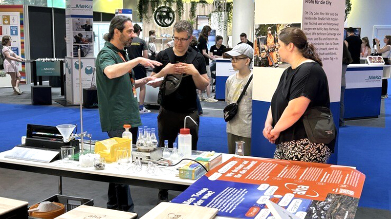 Mitmach-Erlebnisse: aha macht Kreislaufwirtschaft auf der IdeenExpo erlebbar