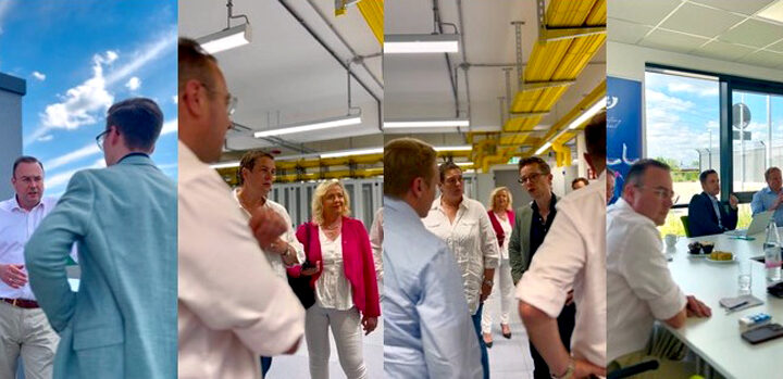 CDU-Delegation besucht Avacon Data Center in Sehnde