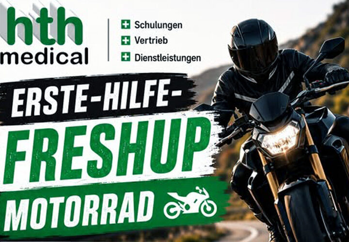 Erste Hilfe Auffrischung in Sehnde speziell für Biker