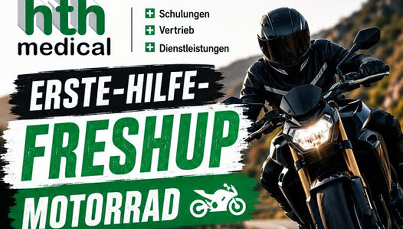 Erste Hilfe Auffrischung in Sehnde speziell für Biker