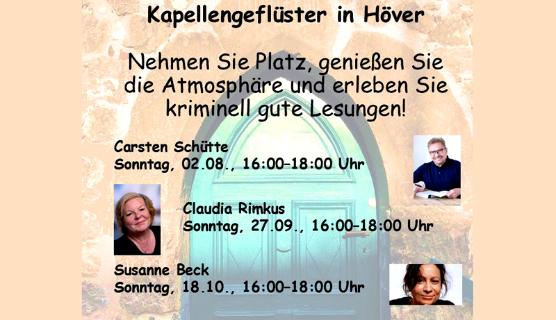 Kapellengeflüster in Höver: Kultur pur in ungewöhnlicher Atmosphäre