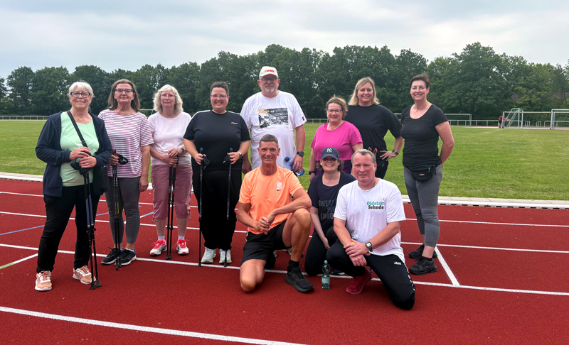 Nordic-Walking-Gesundheitskurs beim TVE Sehnde begeistert
