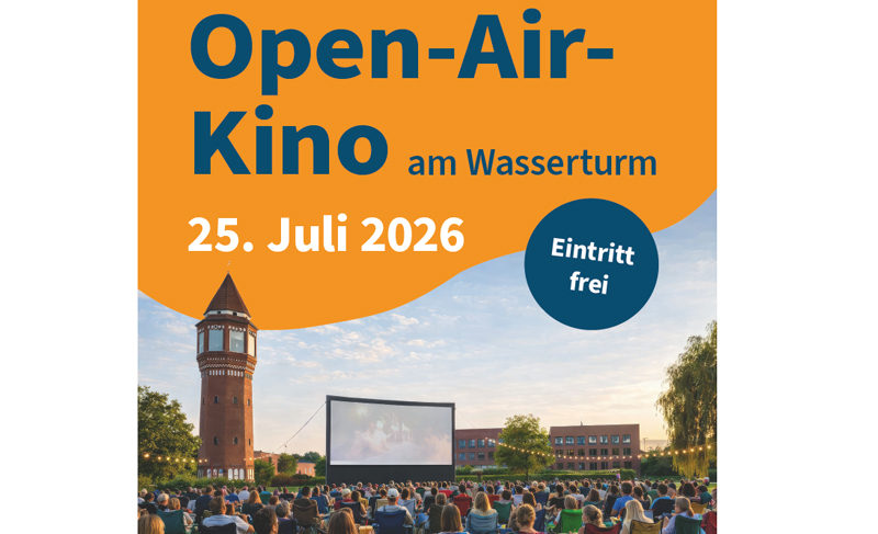 Erstes Open-Air-Kino im Hohnhorstpark am Wasserturm in Lehrte