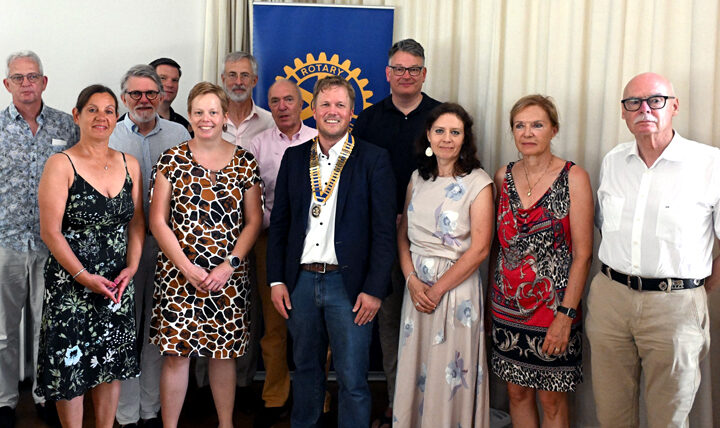 Tobias Hartz übernimmt die Präsidentschaft des Rotary Clubs Lehrte-Burgdorfer Land