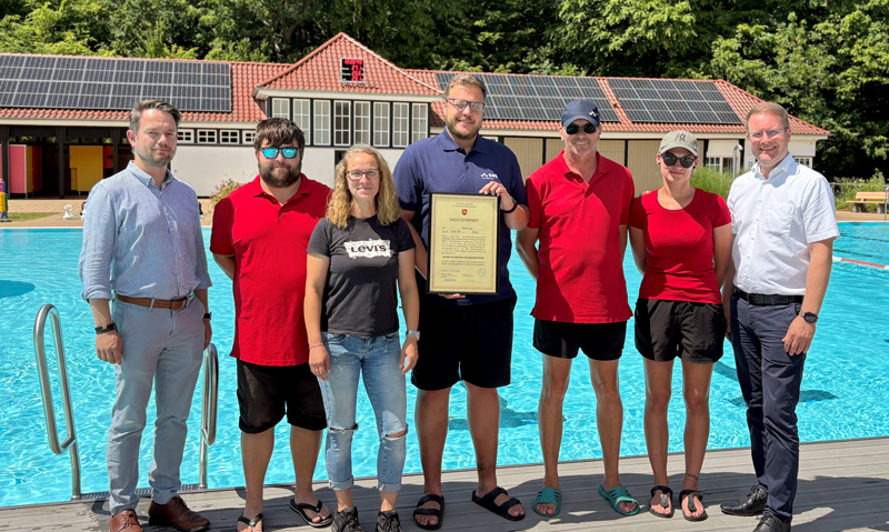 Neues Team im Waldbad: David Prost neuer Leiter