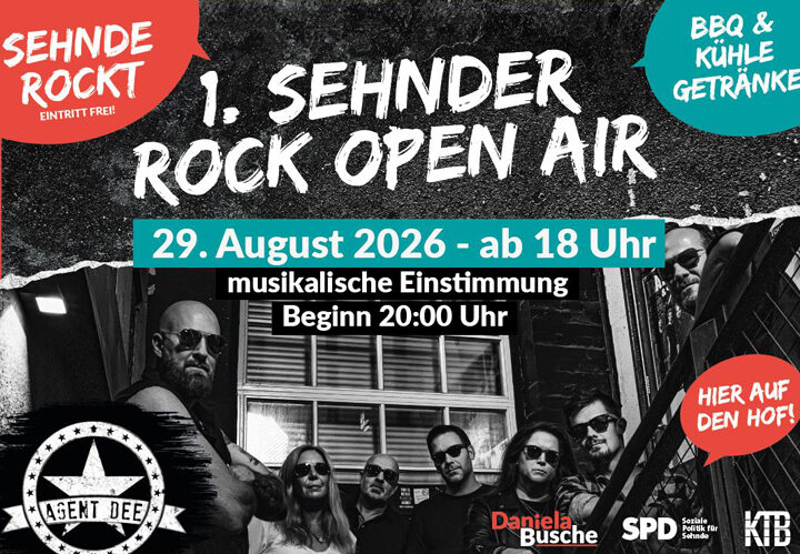 Sehnde rockt wieder: Das 1. Sehnder Rock Open Air bringt Musik, Gemeinschaft und Erinnerungen