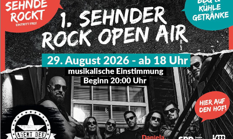 Sehnde rockt wieder: Das 1. Sehnder Rock Open Air bringt Musik, Gemeinschaft und Erinnerungen