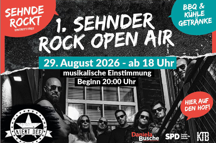Sehnde rockt wieder: Das 1. Sehnder Rock Open Air bringt Musik, Gemeinschaft und Erinnerungen