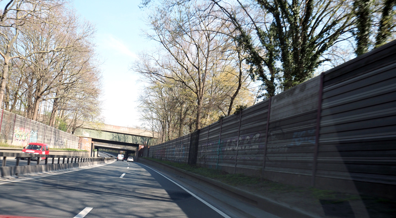 B 3, 6, 65 für ein Wochenende gesperrt