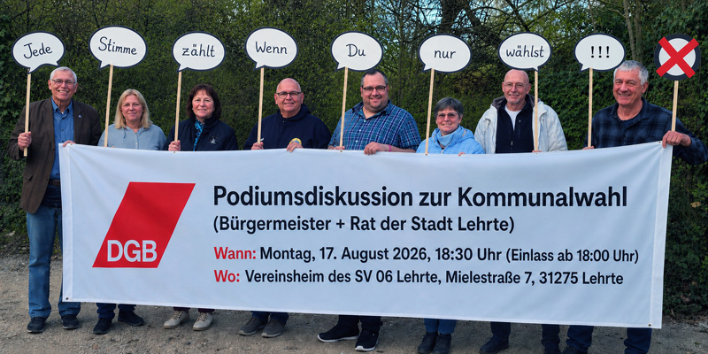 DGB macht beitragsfreies Schulessen zum Wahlkampfthema in Lehrte