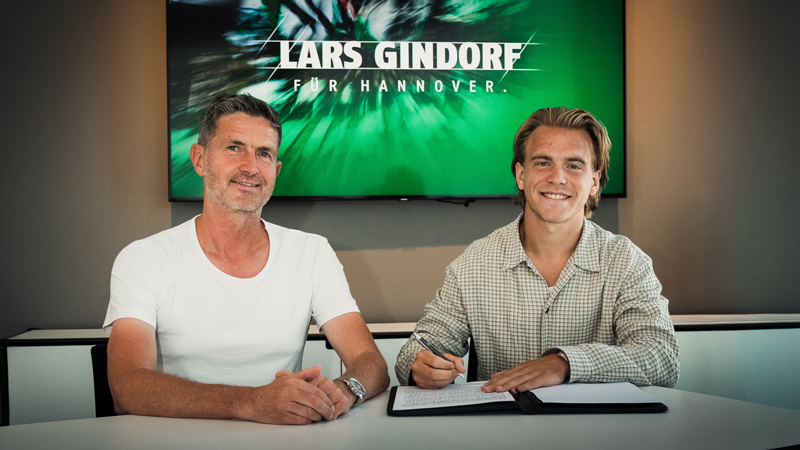 Lars Gindorf verlängert seinen Vertrag bei Hannover 96 langfristig