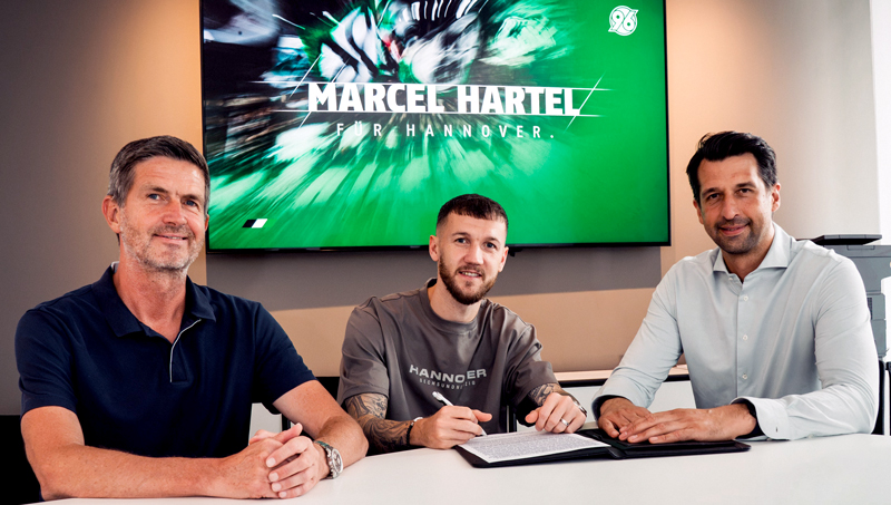 Mit Marcel Hartel aus St. Louis kommt ein erfahrener Offensivspieler an die Leine