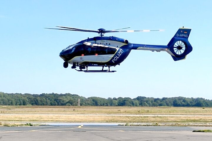 Polizeihubschrauber feierlich eingeweiht: Eine moderne Unterstützung aus der Luft stärkt die Einsatzfähigkeit