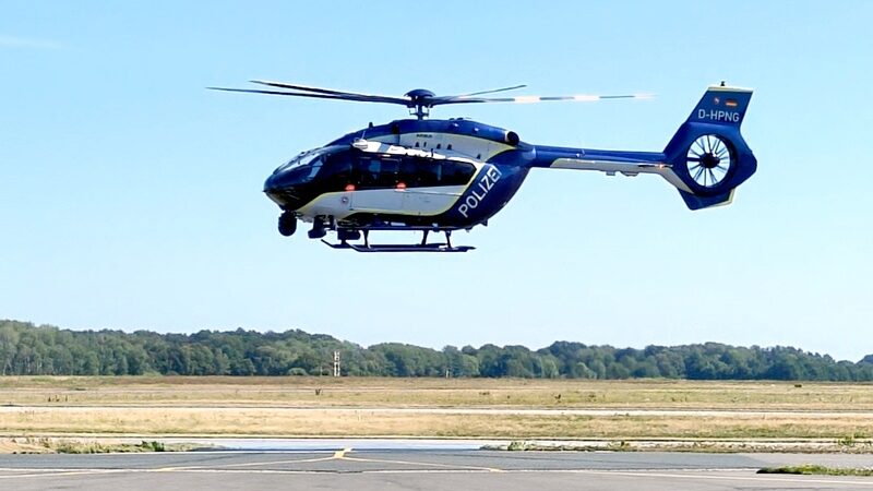 Polizeihubschrauber feierlich eingeweiht: Eine moderne Unterstützung aus der Luft stärkt die Einsatzfähigkeit