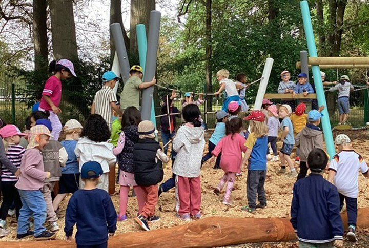 Neues Klettergerüst für die Lehrter Kindertagesstätte Hohnhorstweg