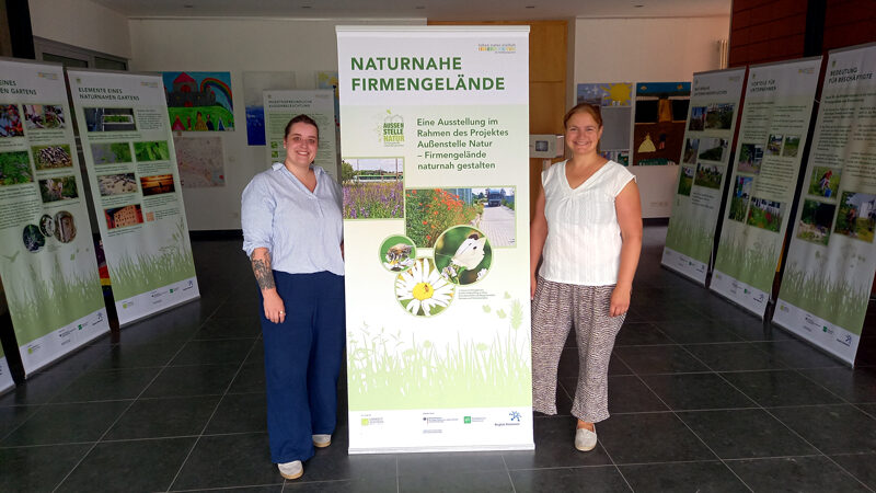 Wanderausstellung „Naturnahe Firmengelände“ macht Station in Sehnde