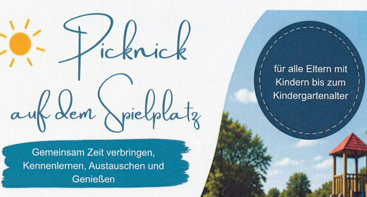 Einladung zum „Picknick auf dem Spielplatz“ in Sehnde