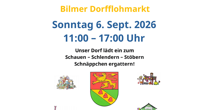 5. Bilmer Dorfflohmarkt am Sonntag
