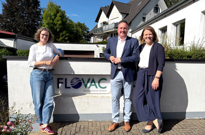 Choitz besucht Flovac Deutschland GmbH mit Julia Willie Hamburg und Sinja Münzberg