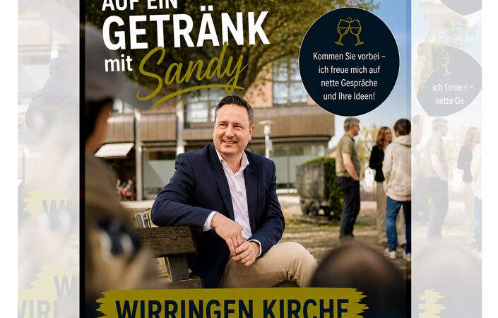 „Auf ein Getränk mit Sandy“ macht Station in Wirringen