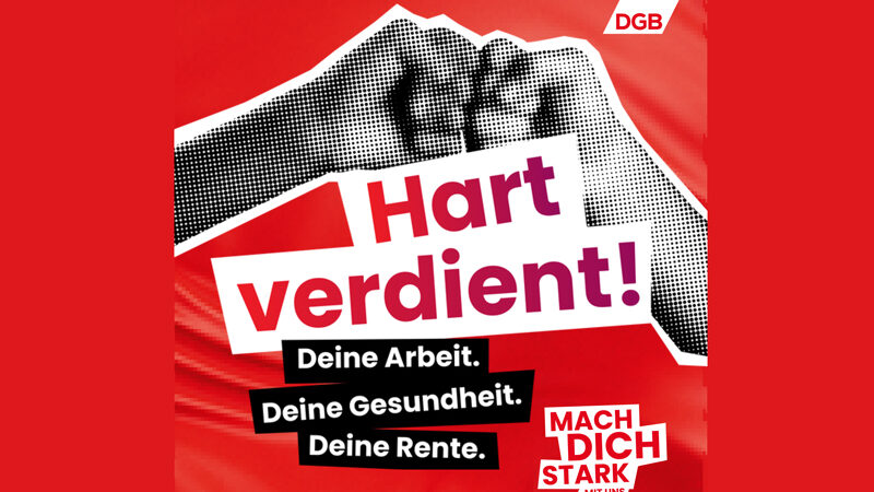 DGB-Aktionstag für einen starken Sozialstaat