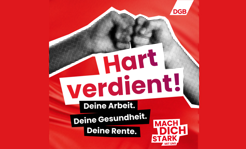 DGB-Aktionstag für einen starken Sozialstaat