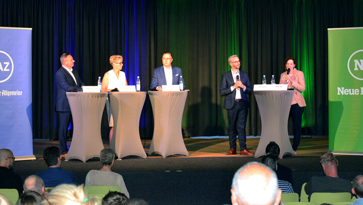 HAZ-Diskussion mit den Bürgermeisterkandidaten in Sehnde