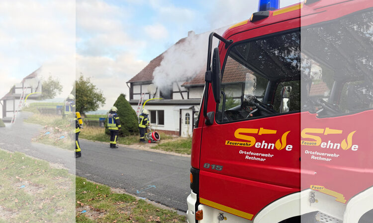Verrauchtes Gebäude, drei vermisste Personen: großangelegte Einsatzübung für fünf Ortsfeuerwehren