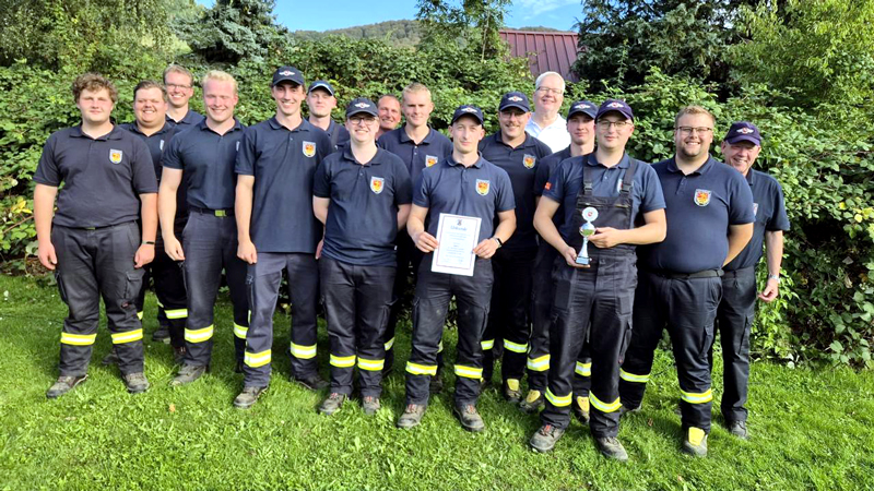 Platz 13 beim Landesentscheid für die Ortsfeuerwehr Rethmar