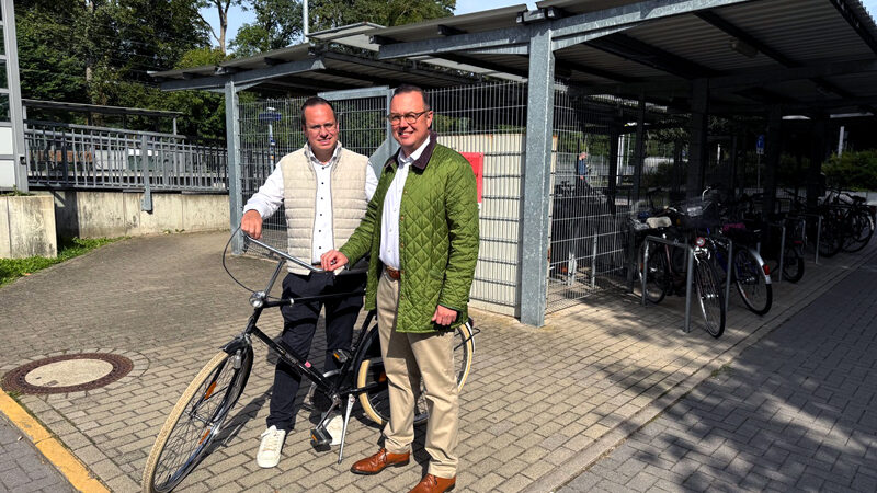Neue Planungen für die Fahrräder am Sehnder Bahnhof
